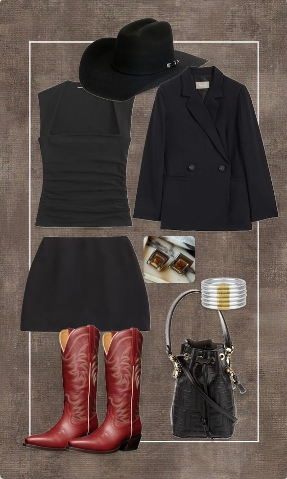 All black rodeo outfit🖤✨🤠

#LTKootd #LTKSeasonal #LTKValentine