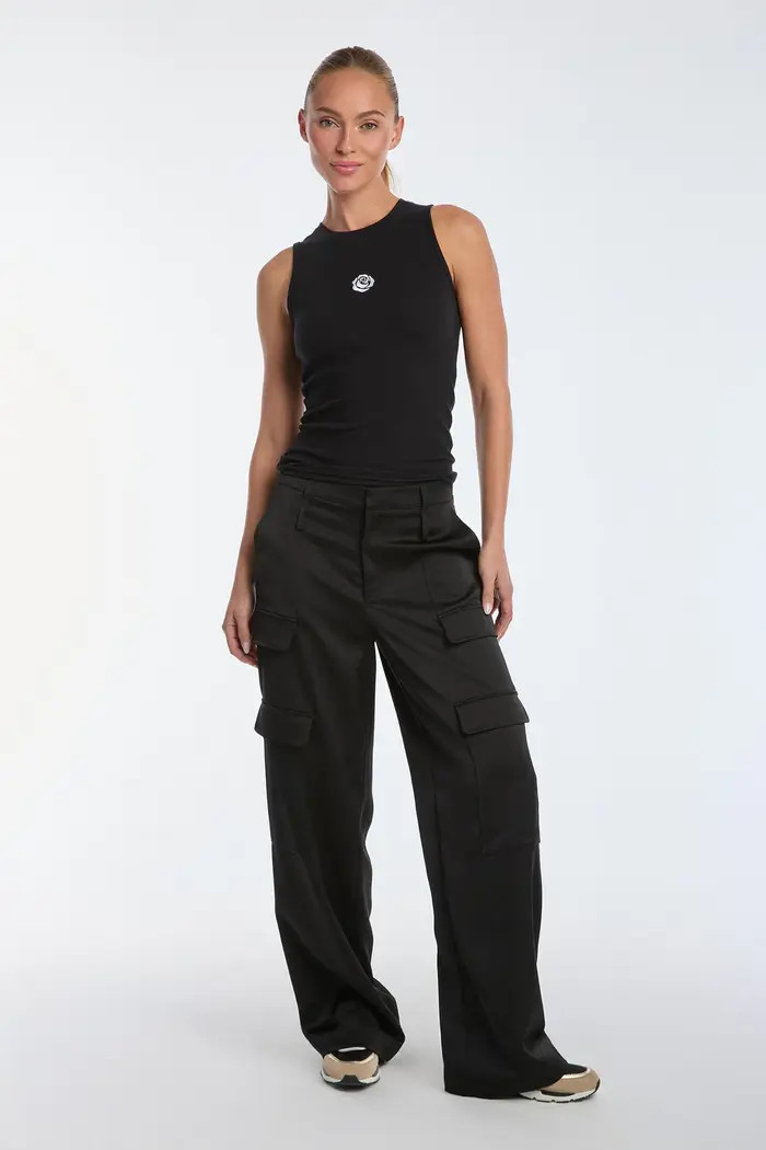 Milan Satin Cargo Pant | Nordstrom