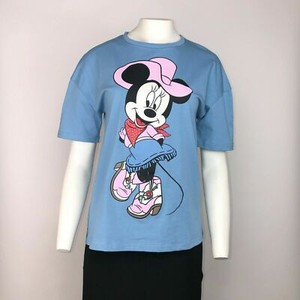 ZARA DISNEY © MINNIE MOUSE COWGIRL BLUE T-SHIRT 0085/852 | eBay US