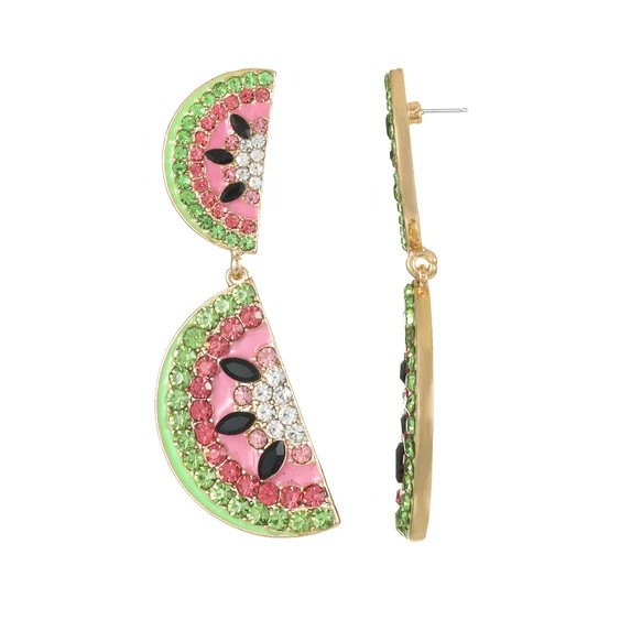 Packed Party Watermelon Earrrings, 1 Pair | Walmart (US)
