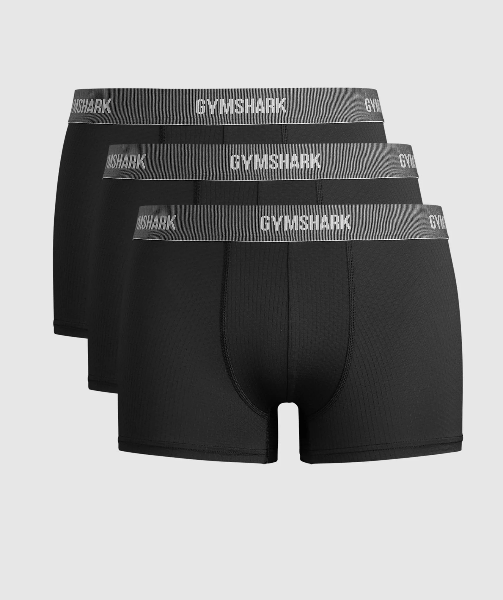 Gymshark Sports Tech Boxer 3PK - Black | Gymshark UK