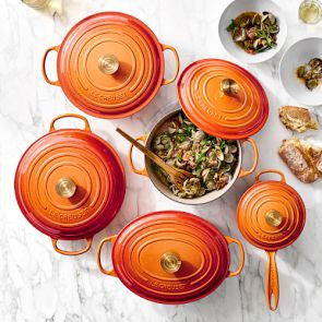 Le Creuset Flamme Dorée Collection | Williams-Sonoma
