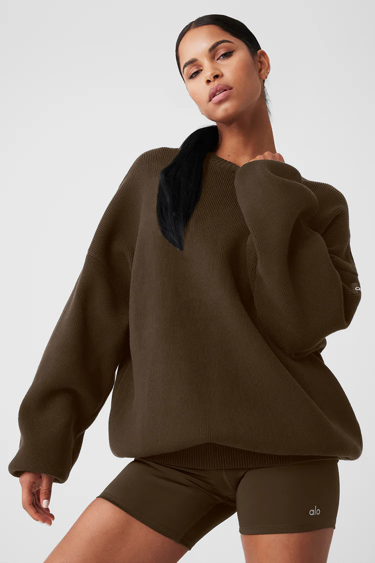 Scholar Crew Neck Sweater | Alo Yoga