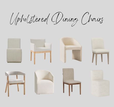Upholstered Dining Chairs...

#LTKhome