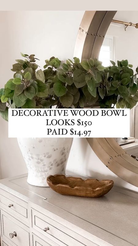 $14.97, but looks $150! Reminds me of a bowl that’s much more expensive, but this inexpensive version looks just as nice. I love using bowls as a "drop zone" for keys, wallets, etc. near the entry way or in the master bedroom! This is the perfect decor piece to elevate your home’s style! 

You do NOT need to spend a lot of money to look and feel INCREDIBLE!

I’m here to help the budget conscious get the luxury lifestyle.

Home Decor / Party Decor / Affordable Decor / Budget Home / Hosting Tips / Setting a Table / Summer Decor / Minimalist

#LTKsalealert #LTKfindsunder50 #LTKhome