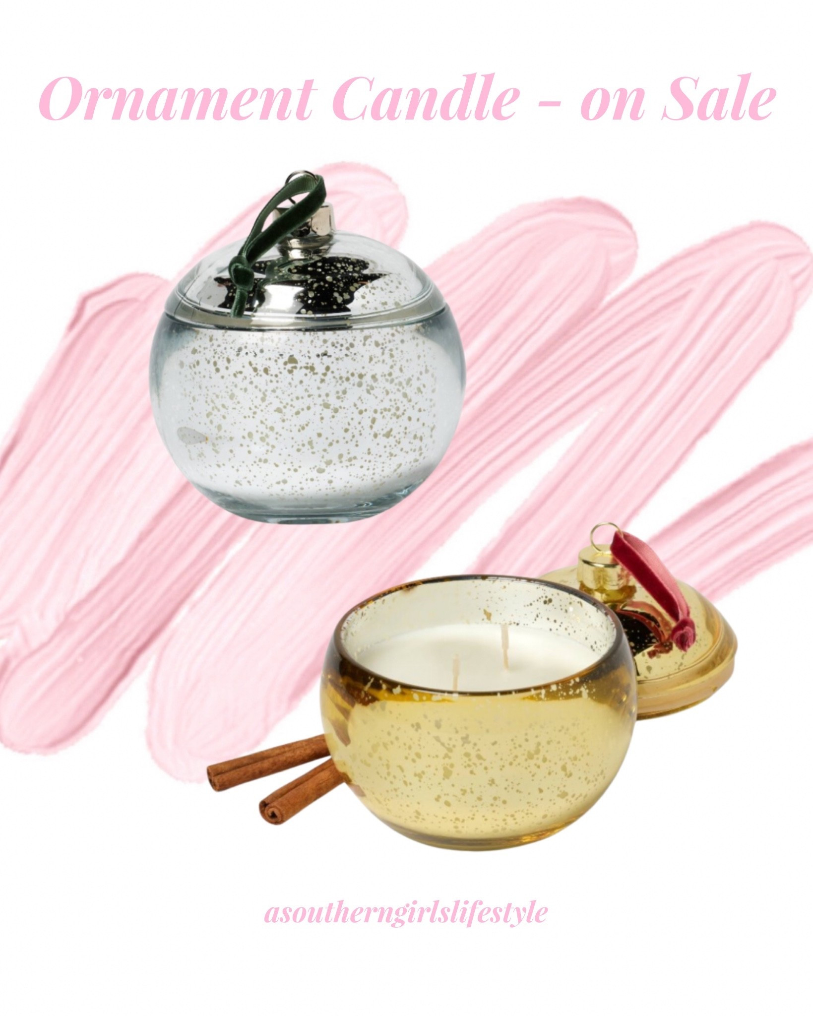On Sale - Darling Ornament Candles in Silver & Gold - would be a sweet hostess gift or added to a basket of goodies

Christmas Decor. Christmas Home  

#LTKSeasonal #LTKHome #LTKHoliday