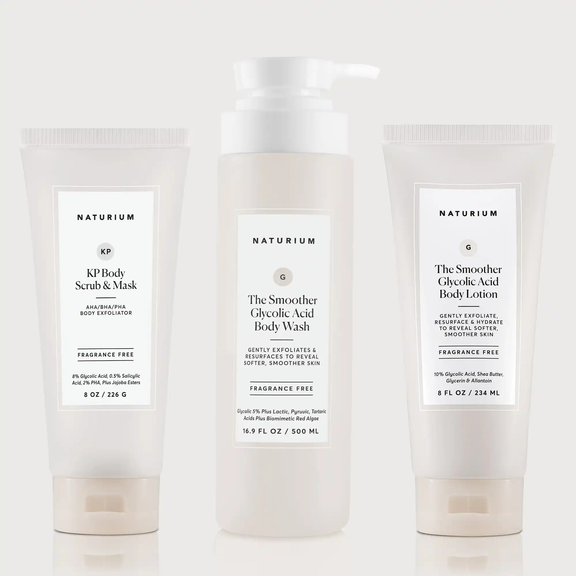 The Glycolic Acid Body Bundle | Naturium (US)