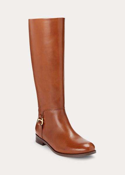 Brystol Burnished Leather Riding Boot | Ralph Lauren (UK)