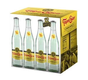 Topo Chico Sparkling Mineral Water Glass Bottles, 12 fl oz, 12 Pack | Walmart (US)