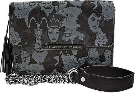 Loungefly Disney Villains Debossed Crossbody Bag | Amazon (US)