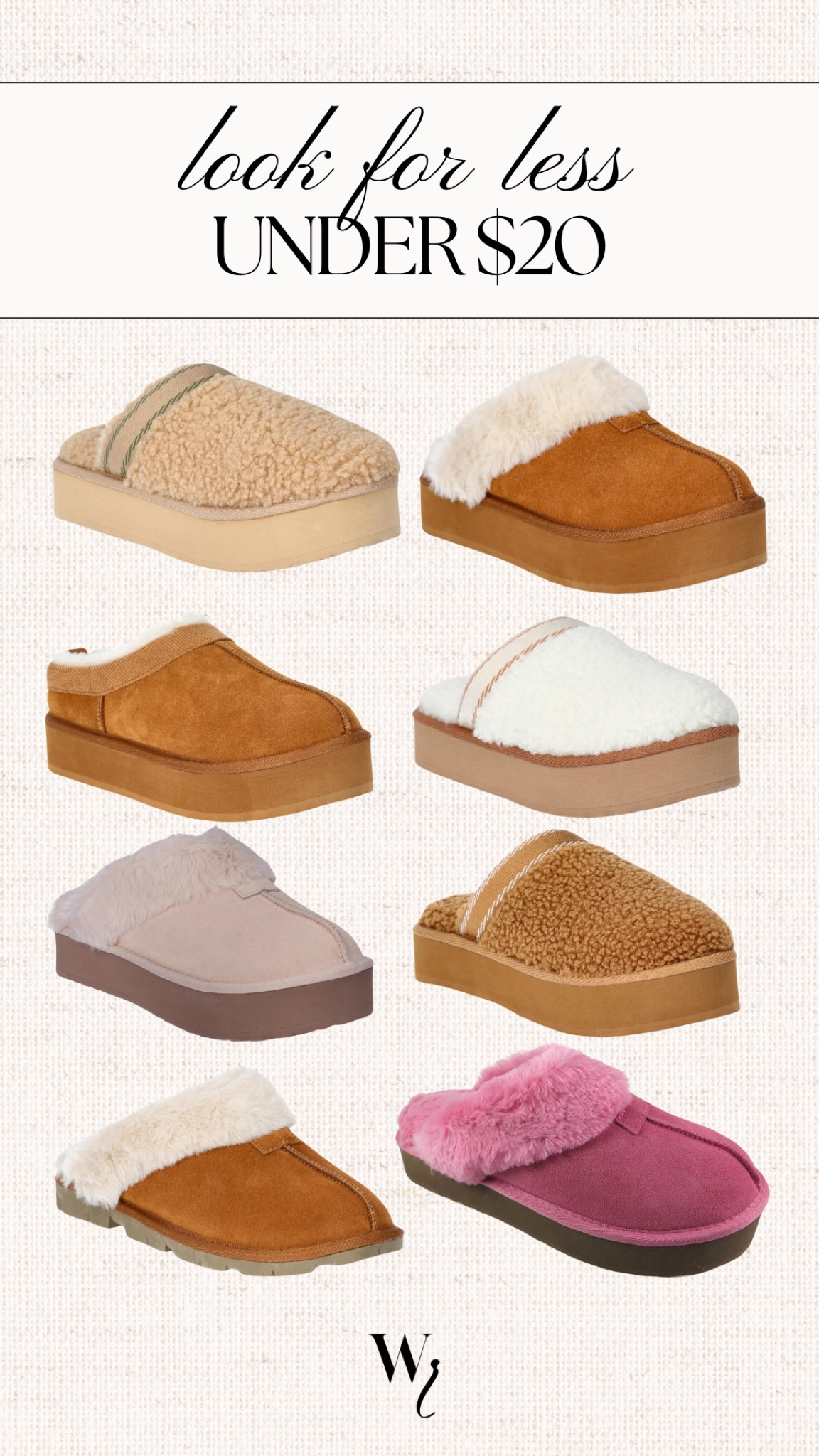 Ugg look for less, under $20 Ugg look a like 

#LTKShoeCrush #LTKFindsUnder50 #LTKStyleTip