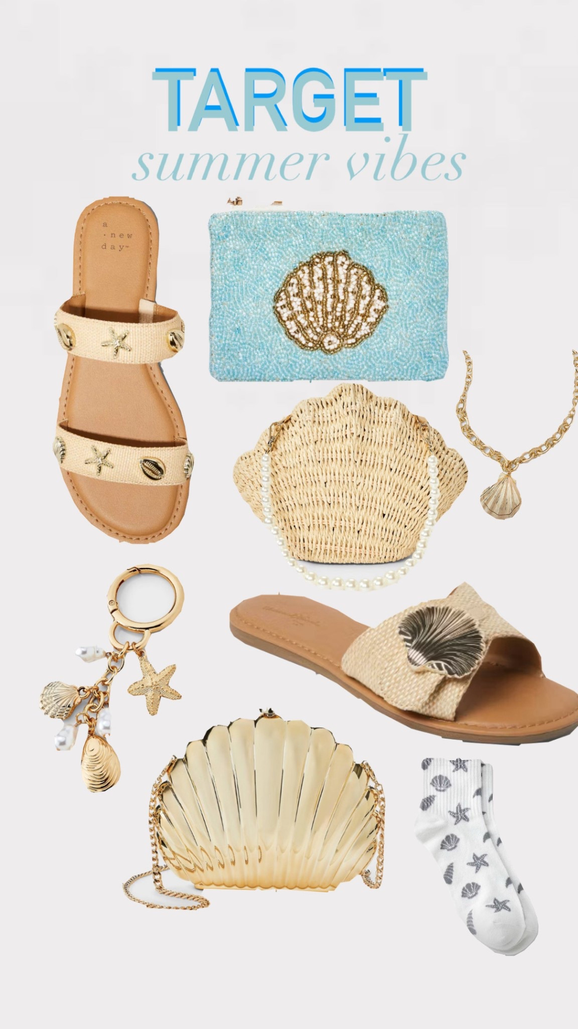 Bringing beach vibes to everyday looks 🌊✨ Seashell & starfish finds from Target!


#target #targetfinds #targetsummer 

#LTKFindsUnder50 #LTKSummerEdit #LTKStyleTip