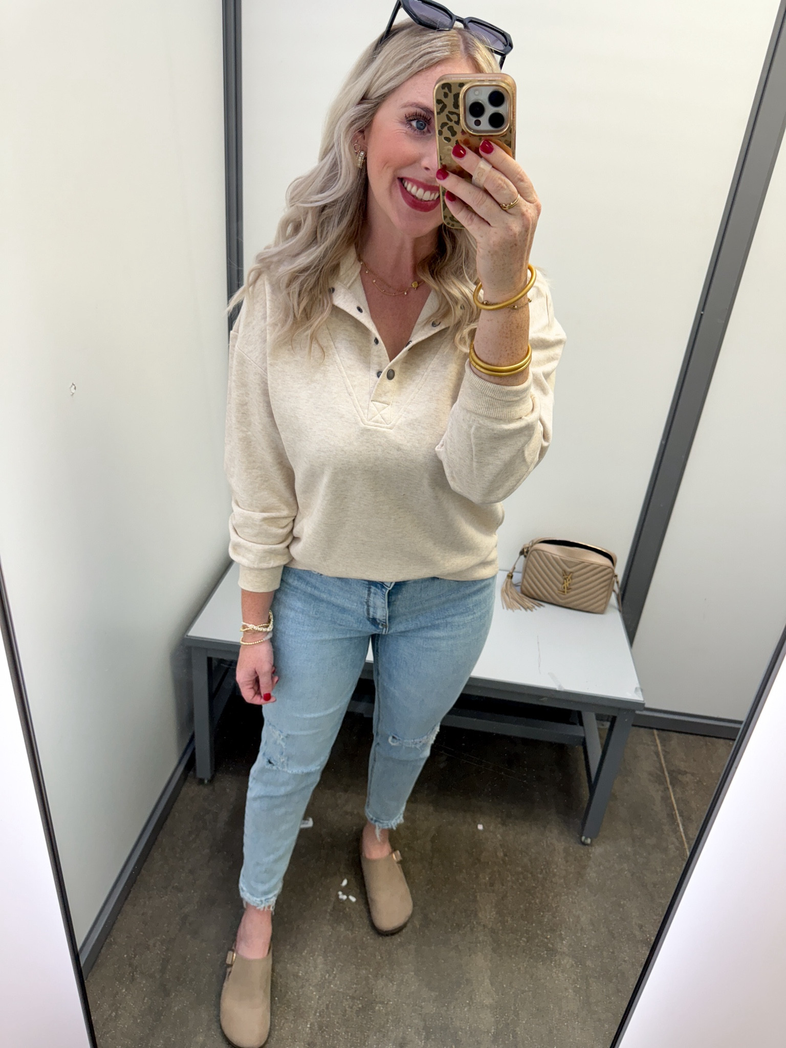 Walmart try on, time and tru, henley pullover 

#LTKBacktoSchool #LTKStyleTip #LTKFindsUnder50