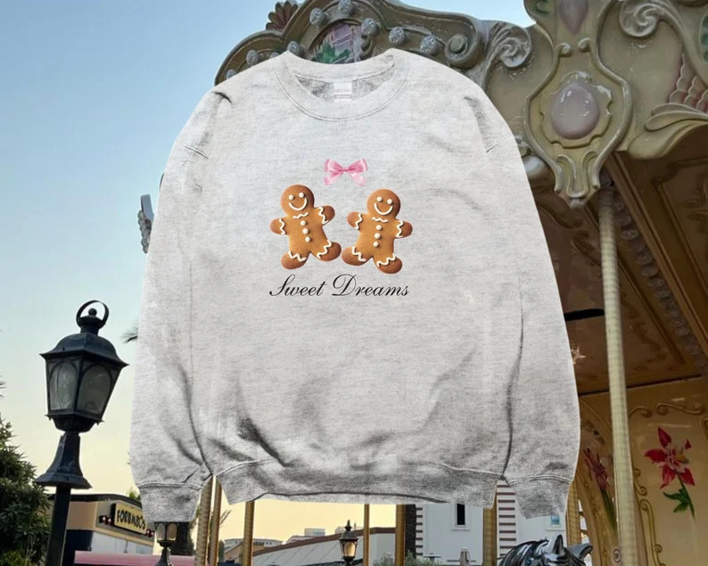 Coquette Sweatshirt Sweet Dreams Ginger Bread Coquette - Etsy | Etsy (US)
