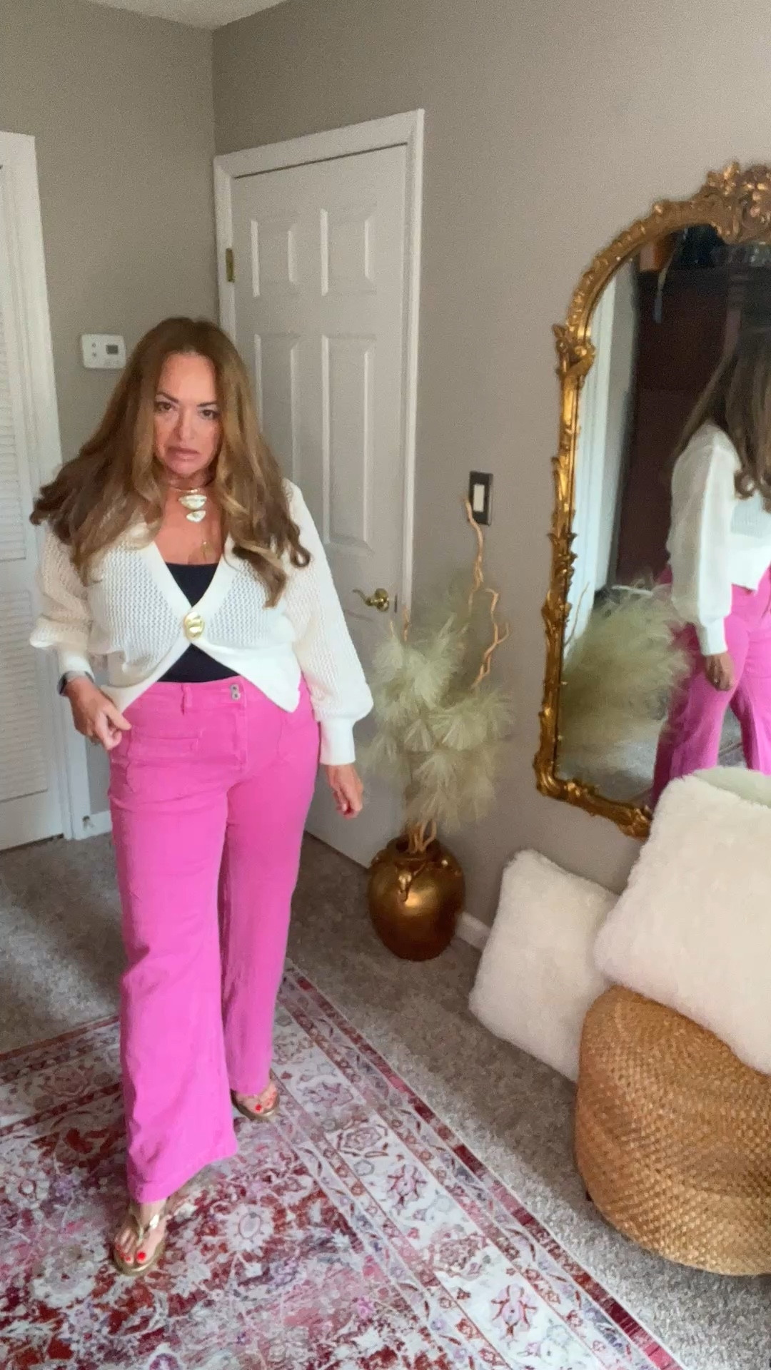 Pink Denim for Summer! The perfect fun jean! Very flattering and affordable !

#LTKOver40 #LTKMidsize #LTKgrwm