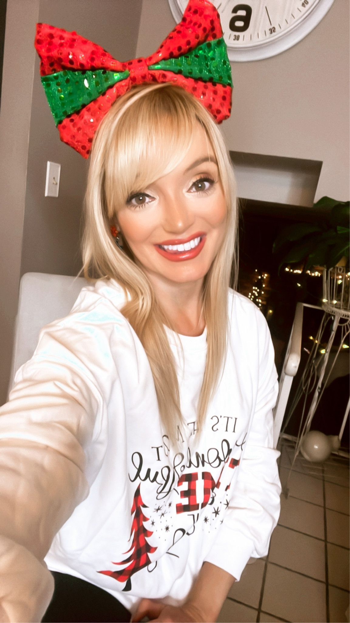 Christmas outfit - festive holiday outfit - ugly Christmas sweater party - Christmas headband - Christmas sweatshirt - Amazon Fashion - Amazon Finds 

#LTKSeasonal #LTKunder50 #LTKHoliday