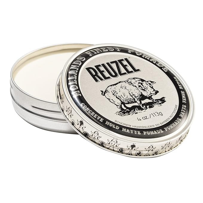REUZEL Concrete Hold Matte Pomade, Makes Hair Polished, 4 oz | Amazon (US)
