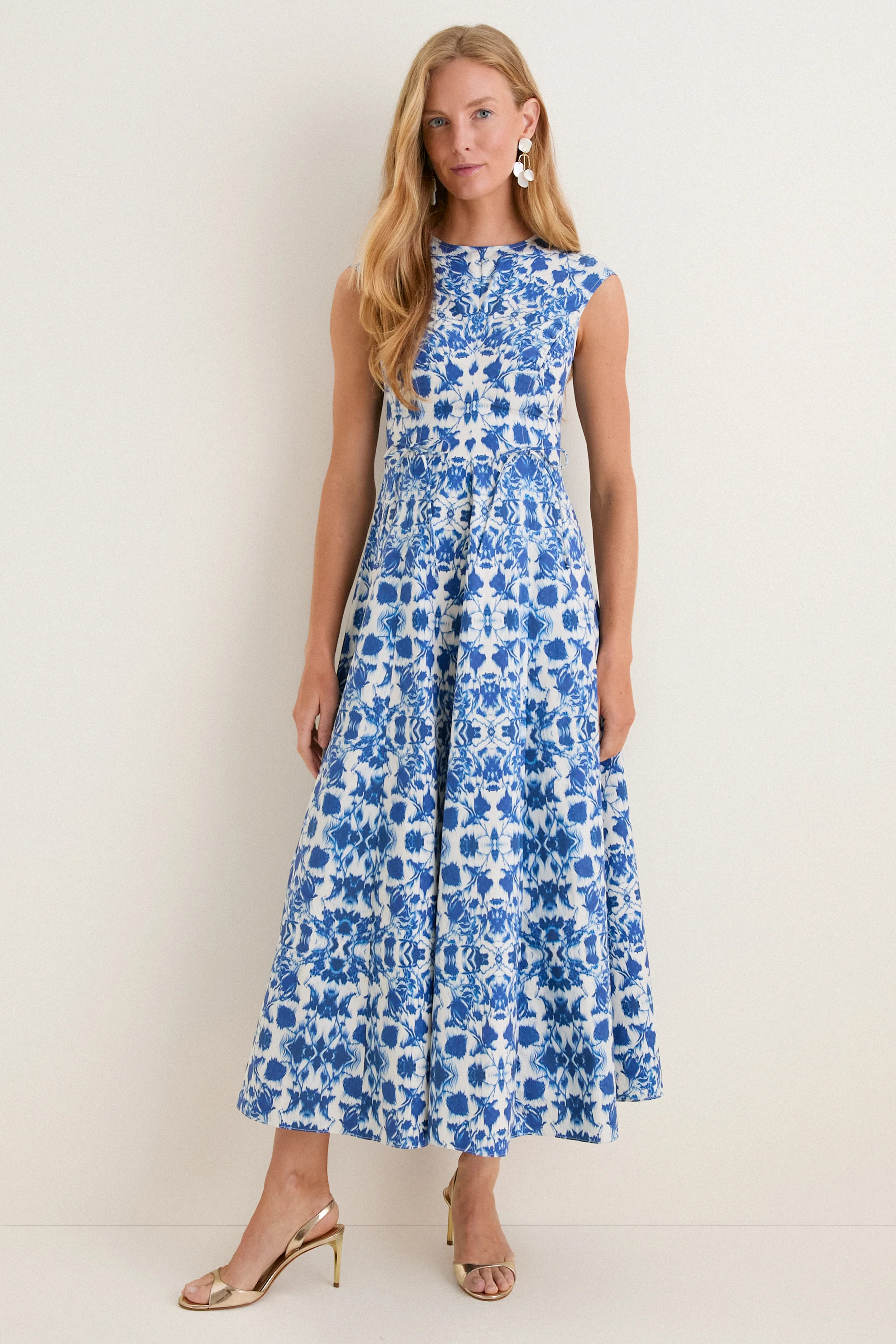 Lapis Mirage Coralie Midi Dress | Tuckernuck (US)
