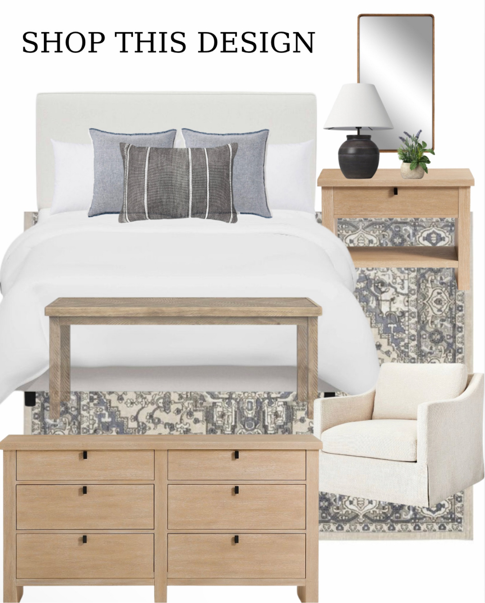 Transform your space with a serene neutral bedroom design! 🌿✨ Discover the perfect blend of comfort and style with cozy textures and calming hues. Shop the look below on my LTK for a peaceful retreat you’ll love. 

Beige bedframe 
Wooden bedroom dresser
Black table lamp 
Bedroom bench
Beige accent chair 
Throw pillows 
Bedroom 
Neutral bedroom design
Bedroom decor ideas
Neutral home decor
Modern bedroom design
Cozy bedroom inspiration
Minimalist bedroom style
Serene bedroom setup
Elegant bedroom decor
Neutral color palette
Home decor trends
LTK home
Interior design ideas
Bedroom makeover
Calming bedroom decor
Cozy neutral bedroom

#LTKSaleAlert #LTKHome #LTKxWayfair