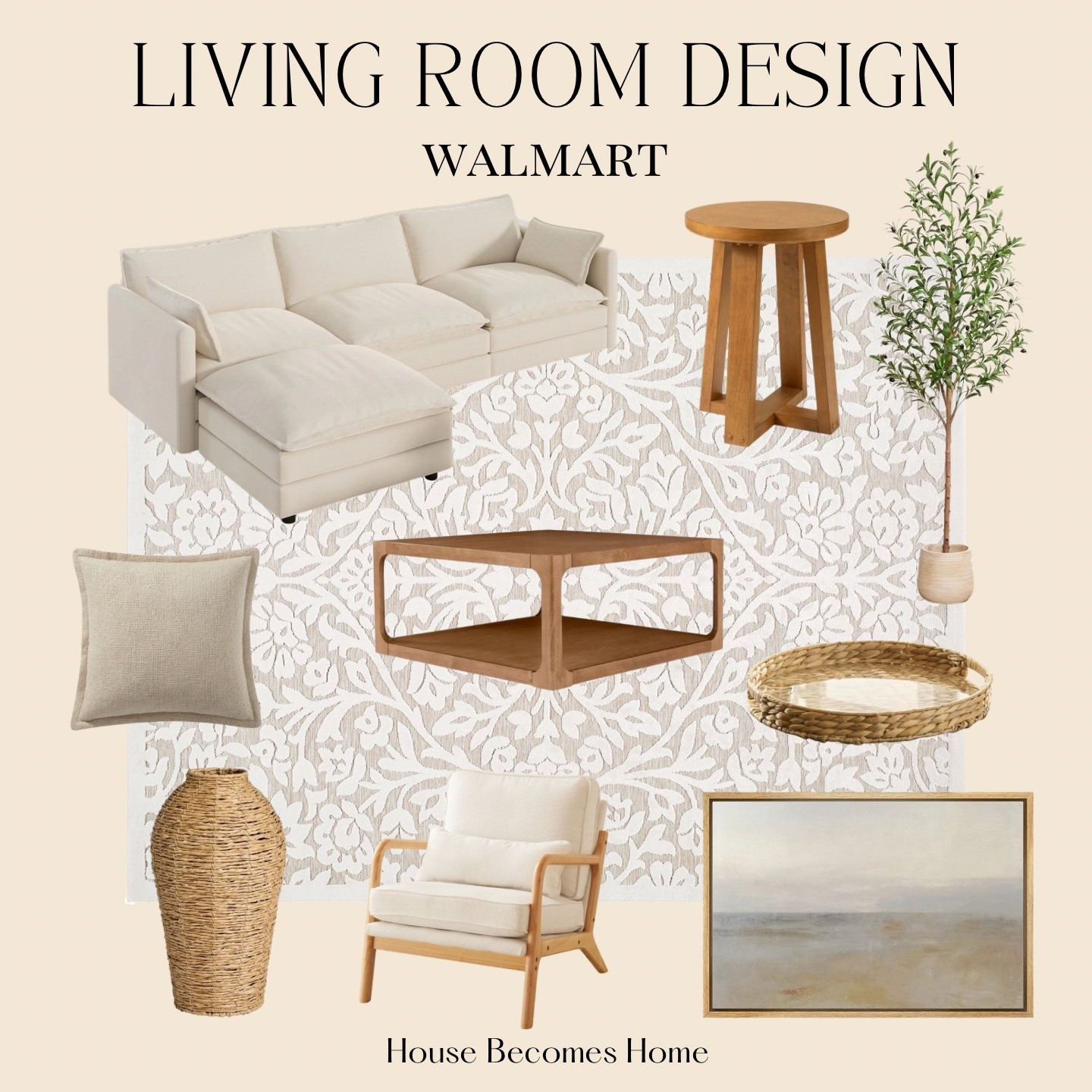 Living room design Walmart 🙌🏻🙌🏻

#LTKHome #LTKSeasonal