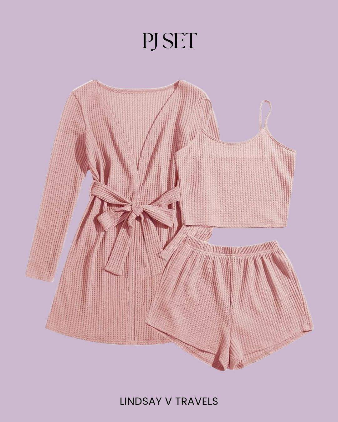 Blush & cozy 🌸 This waffle knit 3-piece set is feminine, soft, and so easy to wear all day long.

#LTKFallSale #LTKSaleAlert #LTKFindsUnder100