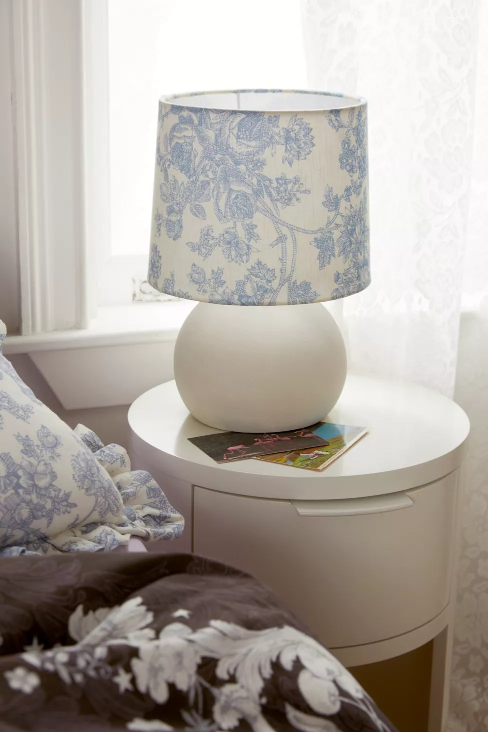 Toile Drum Lamp Shade | Urban Outfitters (US and RoW)