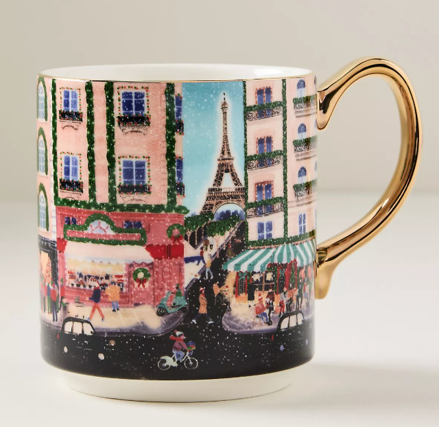 Is it time to start holiday gift shopping? Maybe it's never too soon! Look at this adorable Paris mug from Anthropologie! 

 #LTKSeasonal #LTKHome #LTKStyleTip