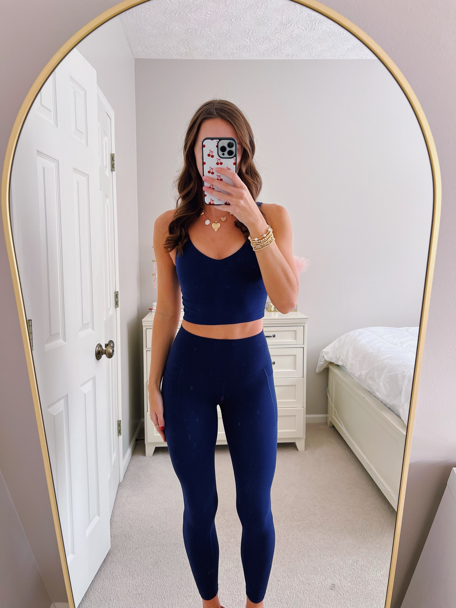 wearing a size small in top & bottoms! 