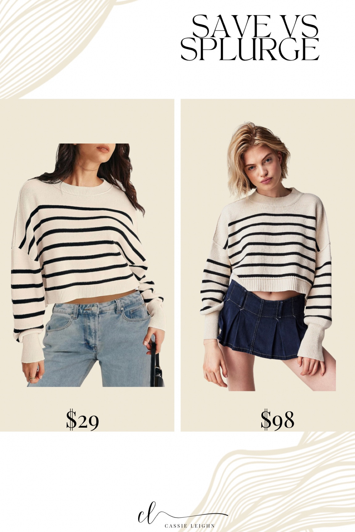Free people dupe. Easy street crop. Crop sweater. Amazon dupe  

#LTKFind #LTKstyletip #LTKunder100
