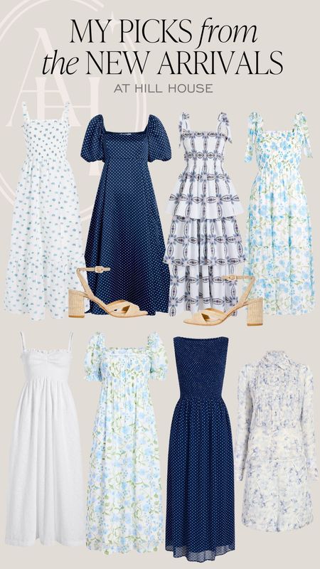 Absolutely love these new arrivals from Hill House. Perfect florals and prints for spring. 

#LTKSeasonal #LTKstyletip #LTKwedding