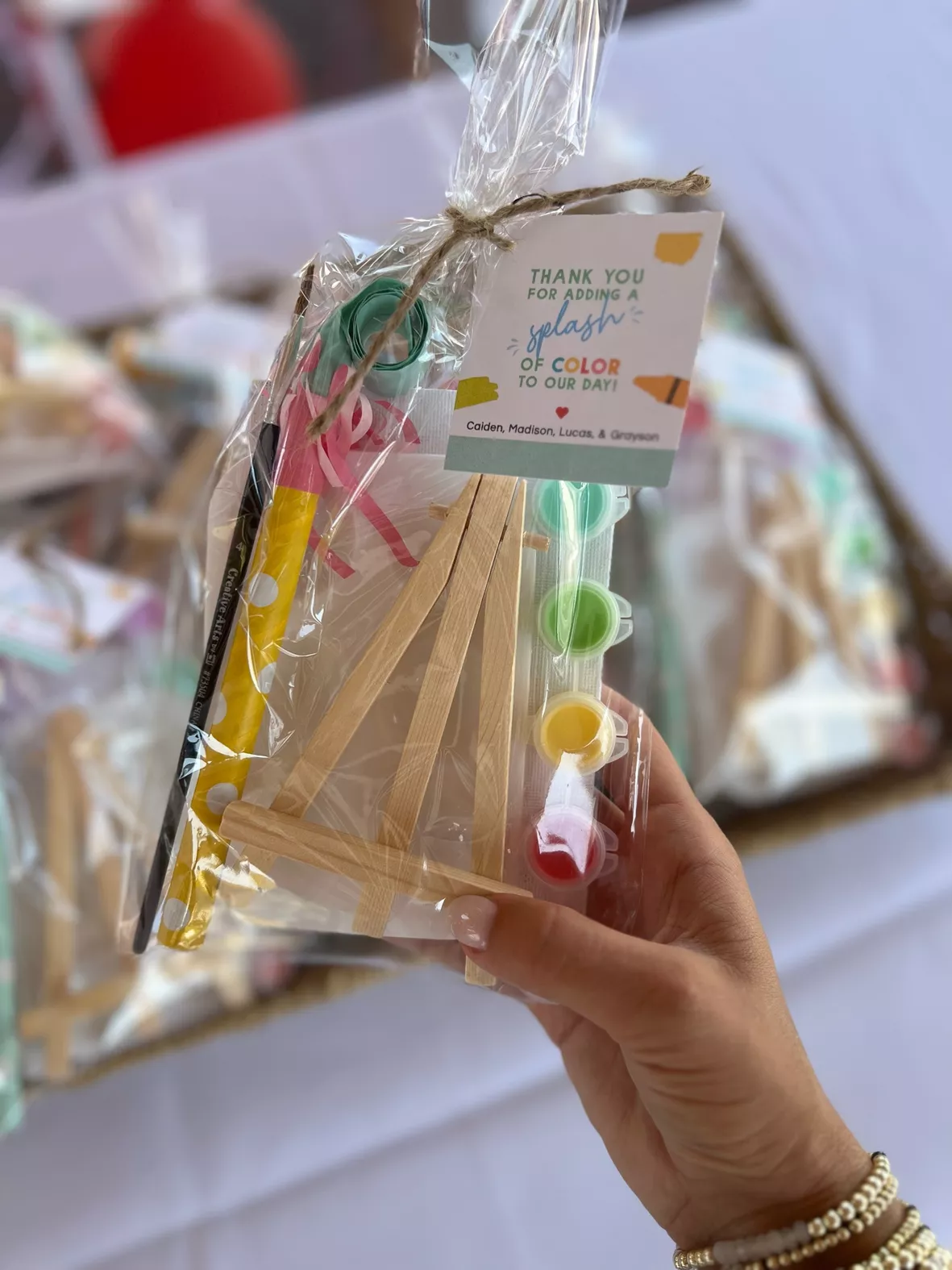 Kids Rainbow Art Party Favor Bag curated on LTK