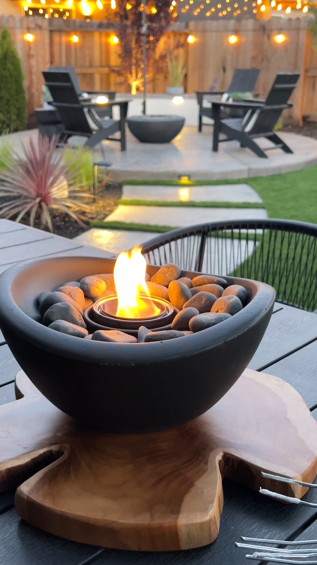 A tabletop fire pit for the end of summer! Tabletop fire pit, firepit, backyard oasis, outdoor living, Augtober 

#LTKSeasonal #LTKHome #LTKSaleAlert