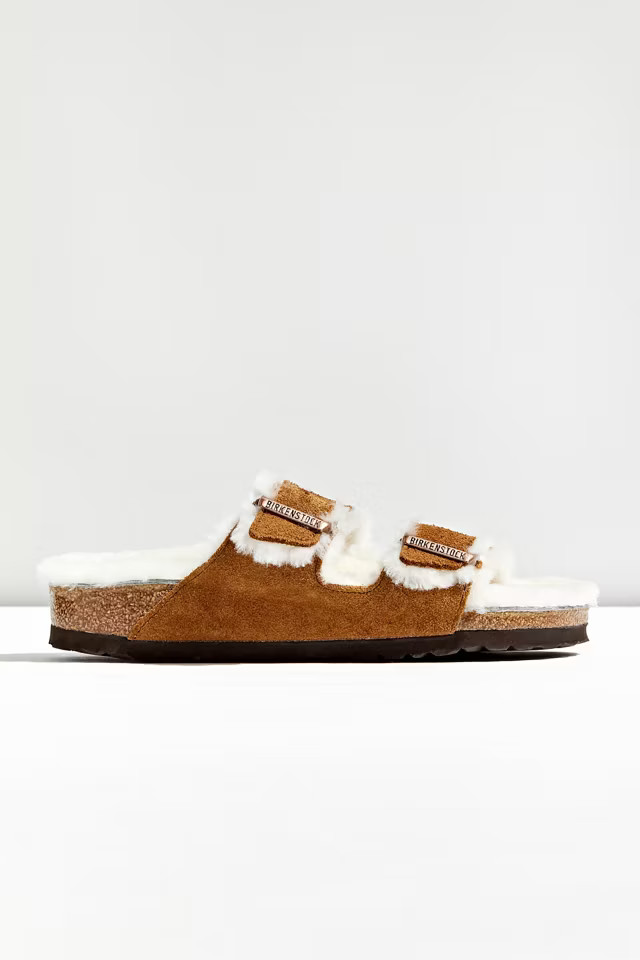 Birkenstock Arizona Shearling Lined Sandal | Urban Outfitters (US and RoW)