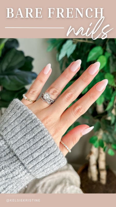 My favorite Baehr French nails in the almond shape, I also have tried them in the coffin, and they are so cute! I only found the almond in store, and online at impressbeauty.com. Linking all of my favorite other neutral here including the coffin shape in the bare French color 

#LTKstyletip #LTKbeauty