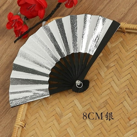 Mini Folding Paper Fan DIY Miniature Handheld Folding Fan Dolls Fan Photography Prop | Walmart (US)