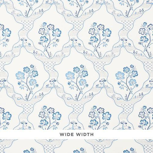 Schumacher Marella Delft Wallpaper | DecoratorsBest