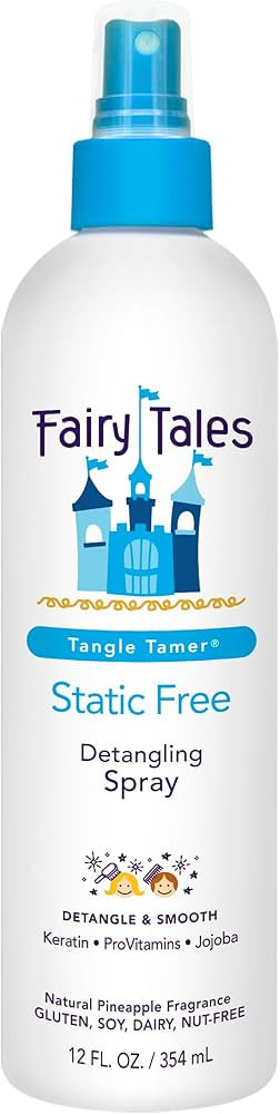 Fairy Tales Tangle Tamer Static Free Detangling Spray - Detangler Spray for Kids - Paraben Free, ... | Amazon (US)