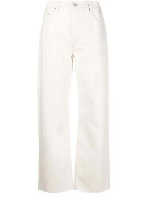ANINE BING Gavin straight-leg Denim Jeans - Farfetch | Farfetch Global