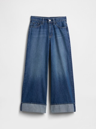 Kids Mid Rise Baggy Jeans | Gap Factory