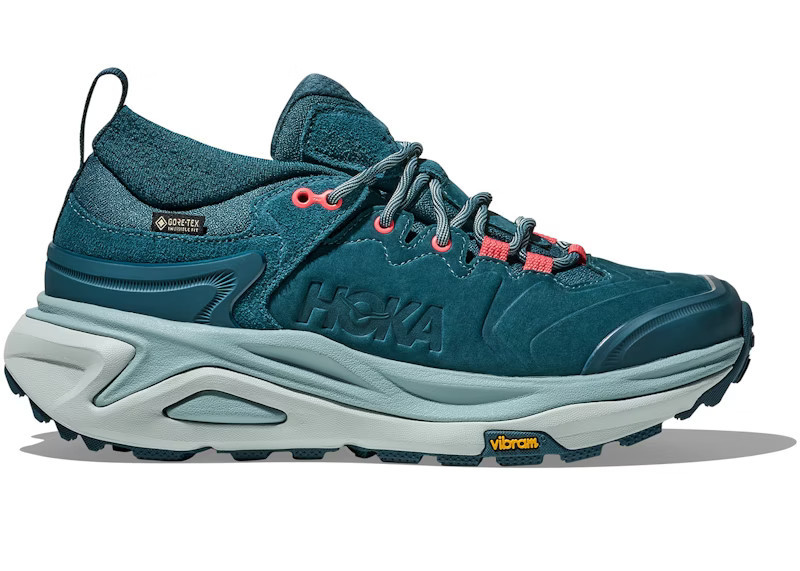 Women's Hoka One One Kaha 3 Low GoreTex Sneakers in Blue Twilight/Droplet | StockX