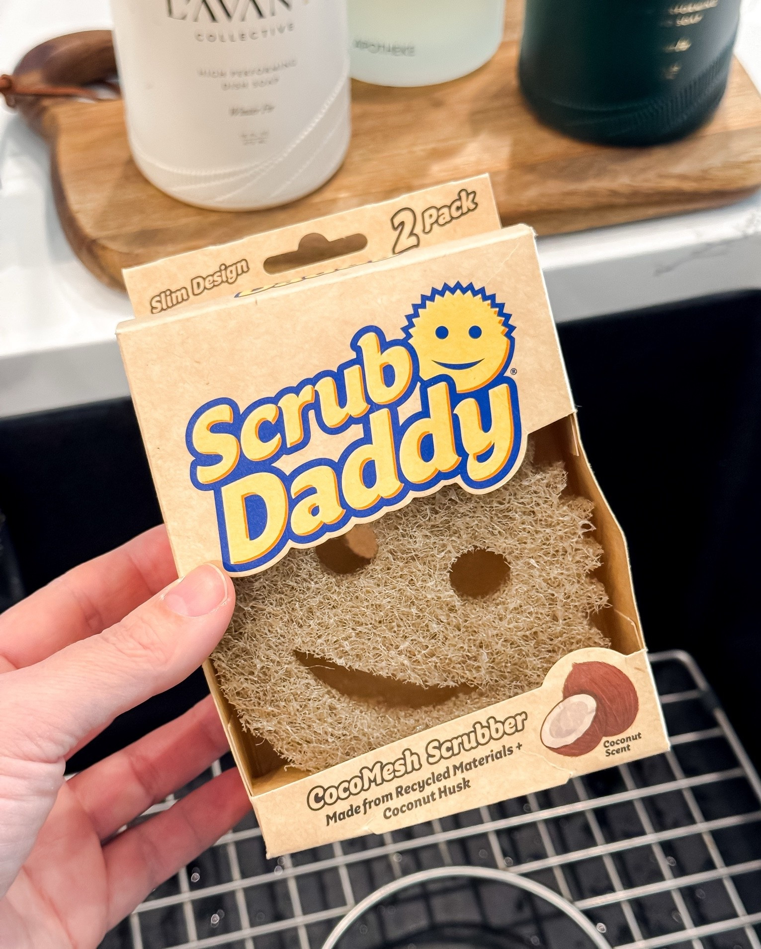 Meet the Scrub Daddy Cocomesh Scrubber! 

If your kitchen-cleaning routine needs a little upgrade, this is one of those why didn’t I have this sooner?! finds. The Scrub Daddy Cocomesh Scrubber brings that satisfying Scrub Daddy magic together with a durable coconut-inspired mesh texture that’s perfect for tackling everyday messes without making cleaning feel like such a chore. 

Use it on dishes, pots, pans, countertops, sinks and all those little areas that somehow collect all the gunk. It’s tough enough to help lift away stuck-on messes while still being a fun, functional addition to your cleaning lineup. And let’s be honest… anything that makes cleaning a little more satisfying is a win in my book! 

Cute, practical & totally worth adding to your cleaning cart!

#ScrubDaddy #CocomeshScrubber #ScrubDaddyFinds #CleaningFinds #CleaningTok #CleanTok #CleaningHacks #CleaningMustHaves #KitchenCleaning #KitchenMustHaves #HomeCleaning #CleaningRoutine #CleaningMotivation #CleaningProducts #HomeFinds #HomeEssentials #KitchenEssentials #CleanHomeHappyHome #SatisfyingCleaning #CleaningObsessed #HouseholdFavorites #MustHaveFinds #ViralFinds #LTKFinds #LTKHome #LTKHomeFinds #ShopLTK #HomeInspo #KitchenInspo #HomeOrganization #EverydayEssentials

Scrub Daddy Cocomesh Scrubber • Scrub Daddy scrubber • coconut scrubber • kitchen scrubber • dish scrubber • cleaning sponge • kitchen cleaning essentials • best kitchen scrubber • cleaning must haves • kitchen cleaning products • stuck on food scrubber • pot and pan scrubber • sink scrubber • countertop cleaning • household cleaning essentials • cleaning tools • home cleaning products • viral cleaning products • cleaning TikTok finds • Scrub Daddy products • kitchen gadgets • home essentials • cleaning favorites • cleaning hacks • satisfying cleaning products • LTK home finds • must have cleaning products

#LTKHome #LTKdayinmylife #LTKvlog