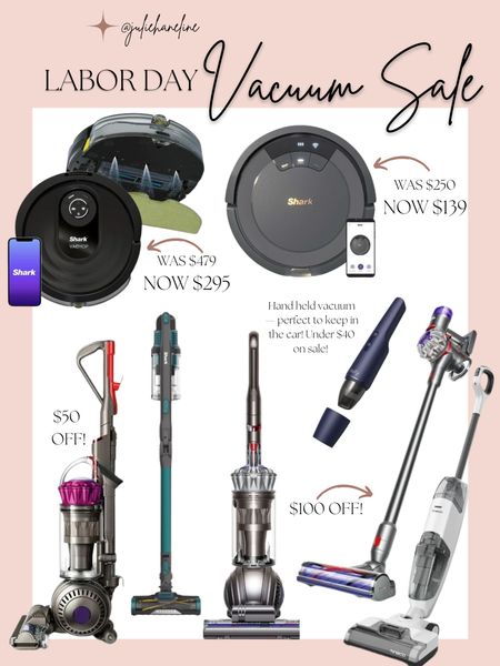 Labor day sale on Vacuums from Walmart! Shark, Dyson, Eufy… there are SUCH great deals on vacuums for labor day if you’re in the market! #vacuum #vacuumsale #sale #laborday #labordaysale #sales #onsale #walmart 

#LTKsalealert #LTKhome #LTKSeasonal