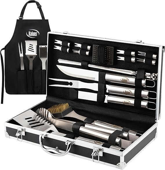 Kaluns Grilling Accessories, Dad Gifts for Fathers Day, Mothers Day Grilling Gifts, Heavy Duty St... | Amazon (US)