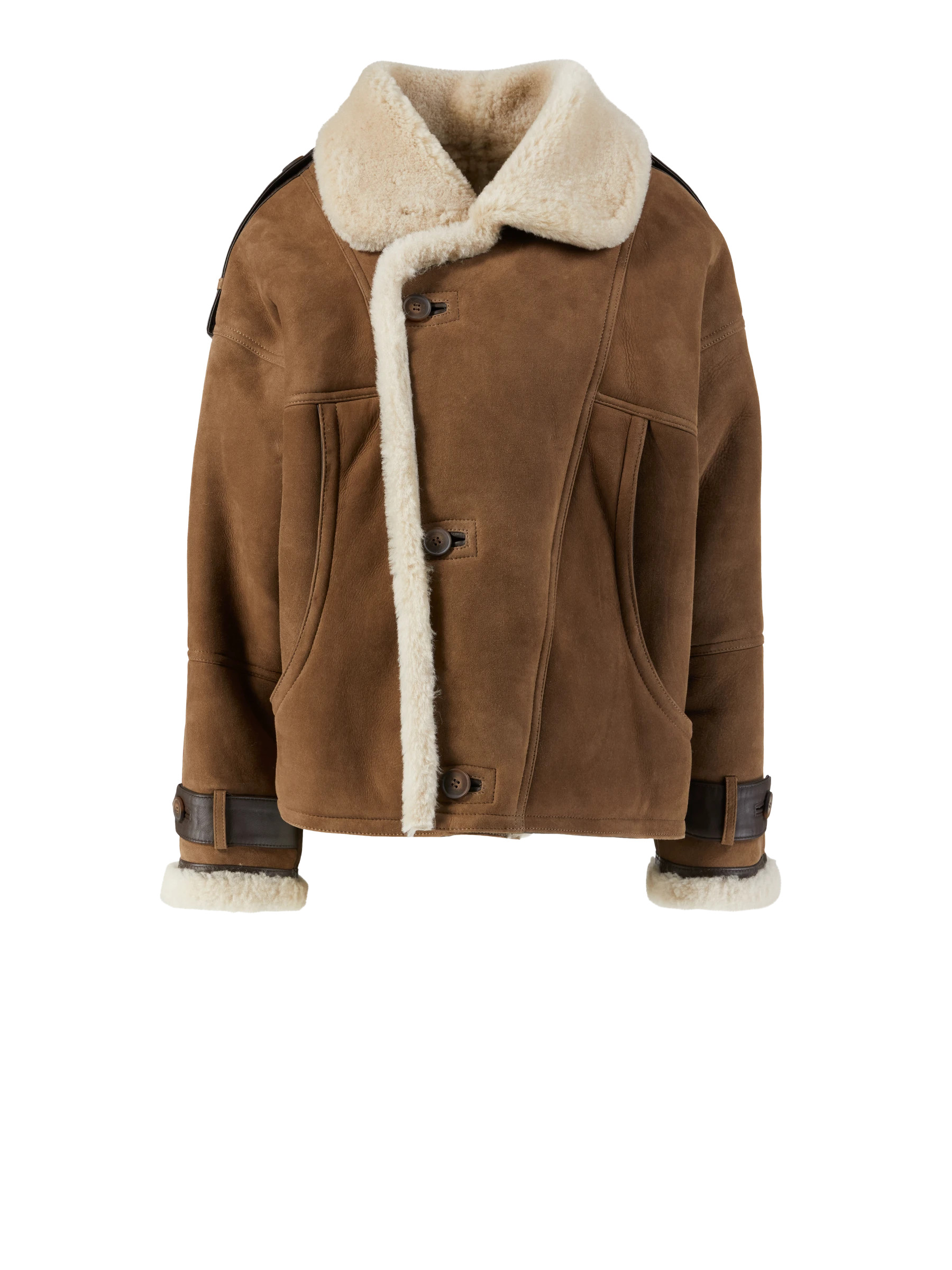 Lammfelljacke 'Zoe' Braun | Unger-Fashion.com