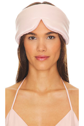 LUNYA Washable Silk Sleep Mask in Delicate Pink from Revolve.com | Revolve Clothing (Global)