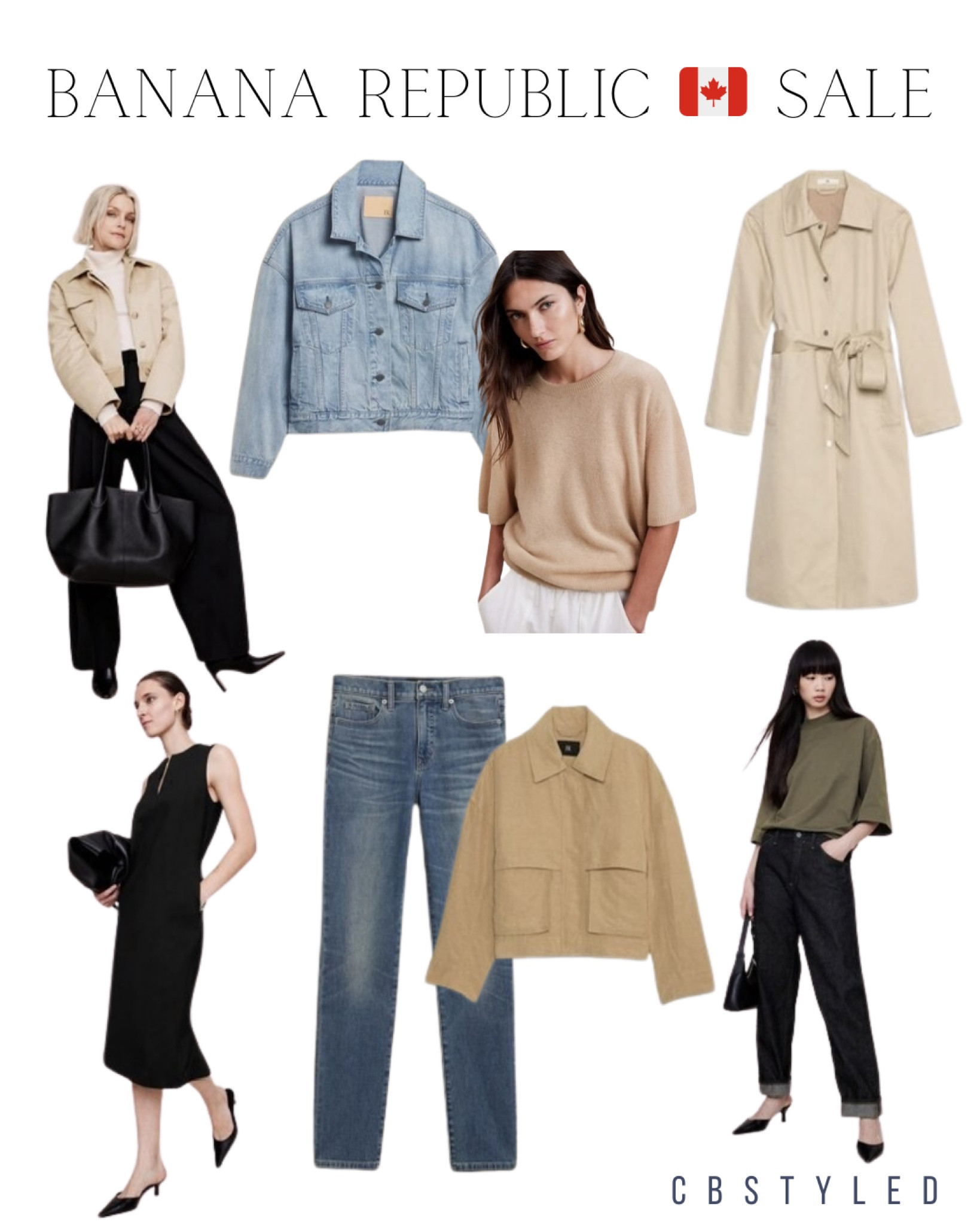 Banana Republic 🇨🇦 Sale! Everything is marked down up to 40% off + an extra 20% off at checkout!

#LTKStyleTip #LTKSaleAlert