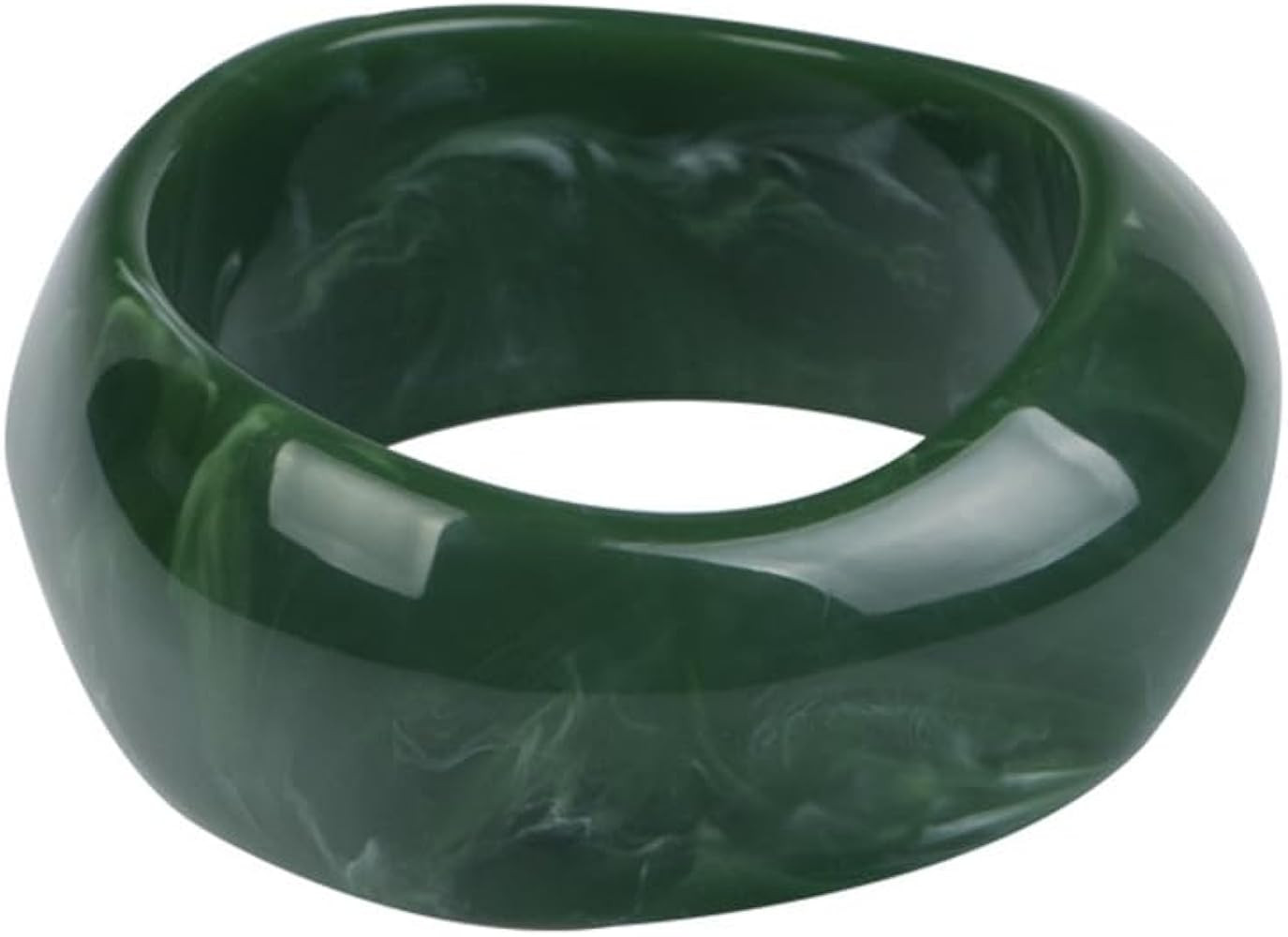 Caiyao Chunky Acrylic Cuff Bangle Bracelet Scales Stretch Bangle Colorful Irregular Geometric Res... | Amazon (US)