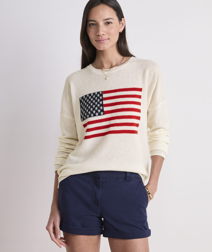 Seaspun Cashmere Flag Sweater | vineyard vines