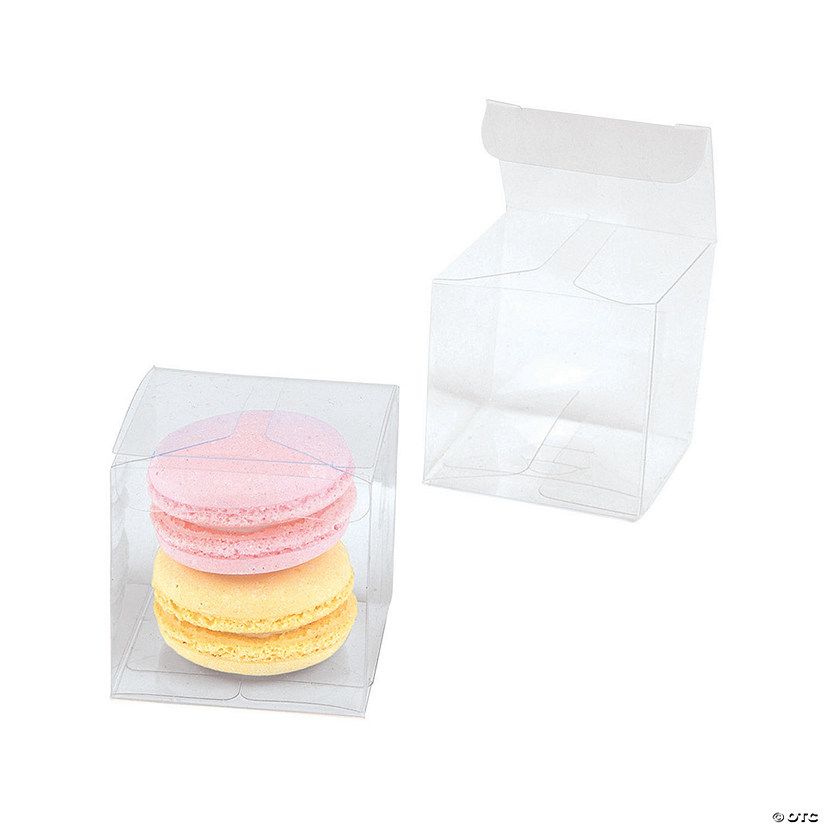 2" Small Clear Favor Boxes - 24 Pc. | Oriental Trading Company