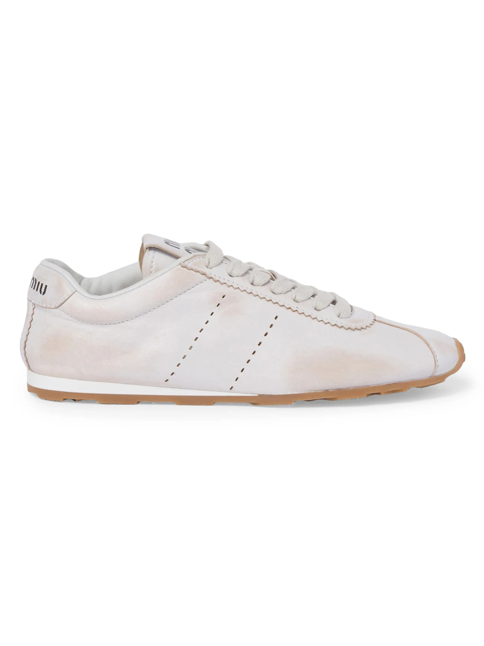 Plume Bleached Nappa Leather Sneakers | Saks Fifth Avenue